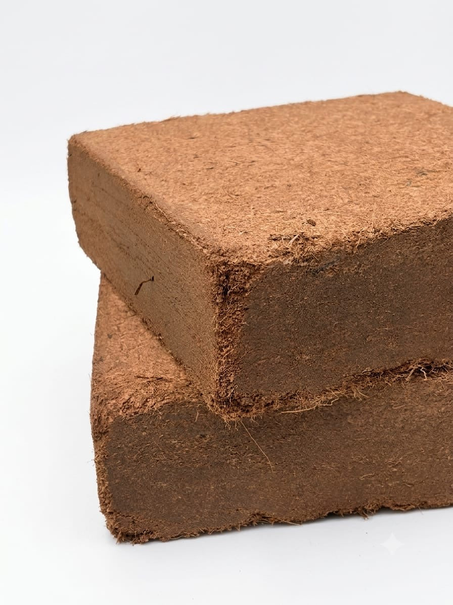 Coco Peat Block 5kg High EC Destoner