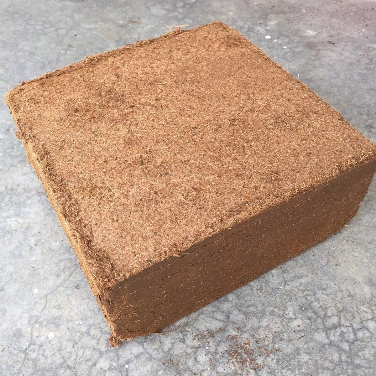 Coco Peat Block 5kg High EC Destoner